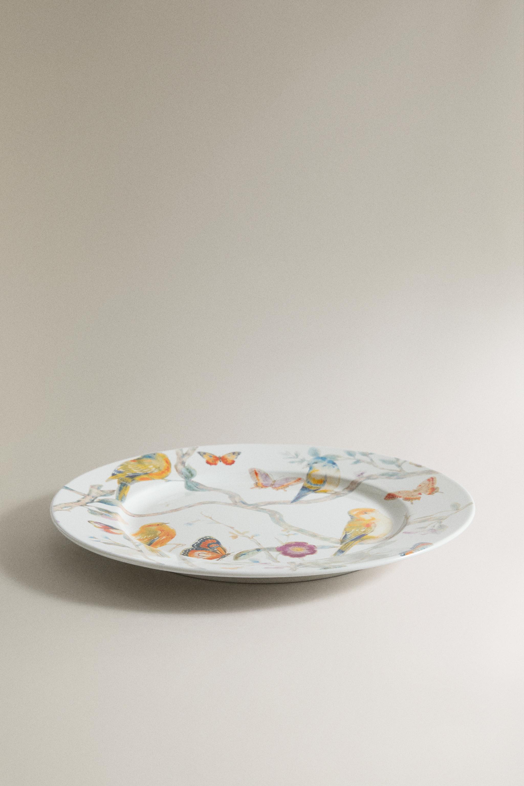 TREE OF LIFE DINNER PLATE | MARISA BERENSON — Ecru