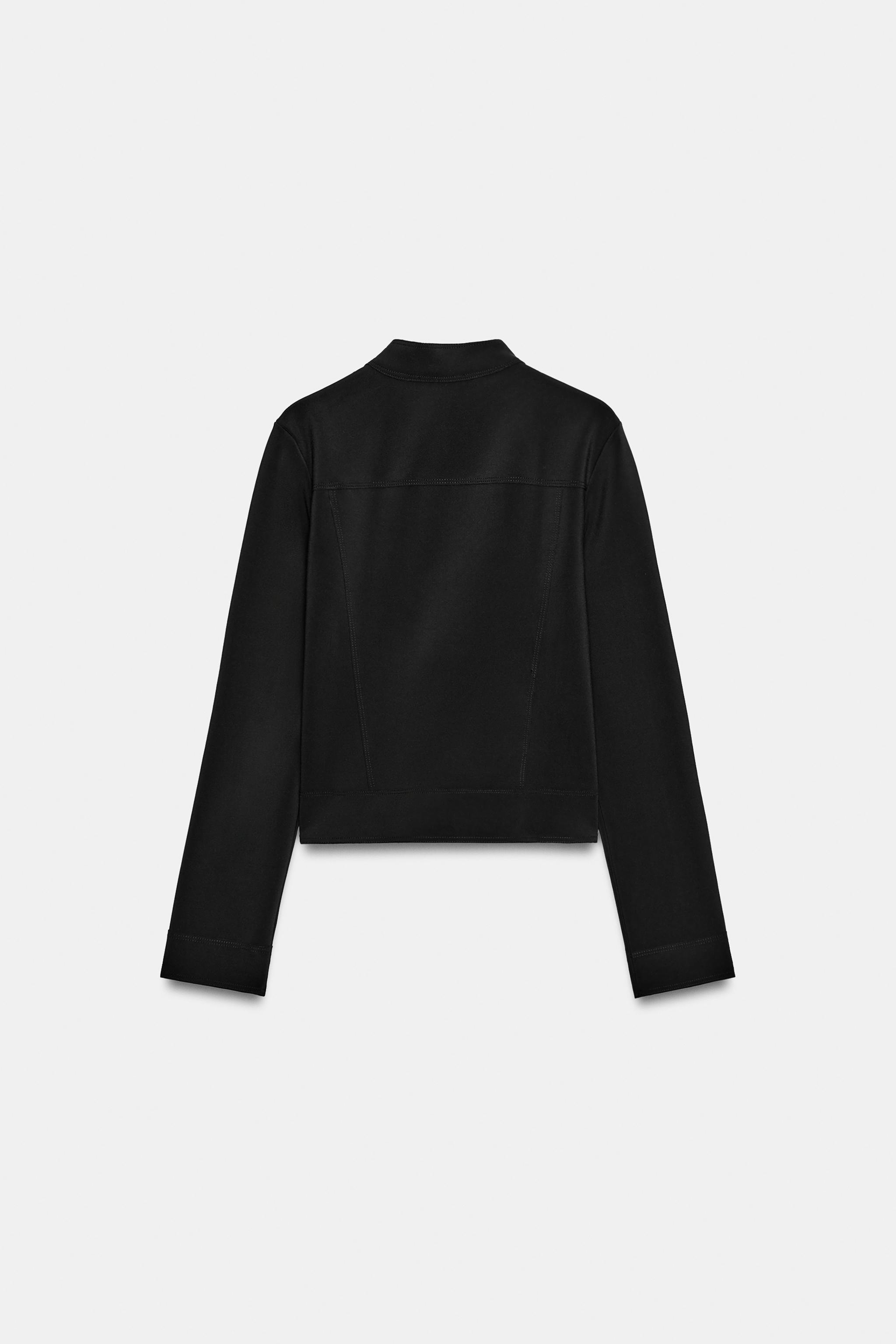 Zara FERMUARLI TEKNİK CEKET görsel 7