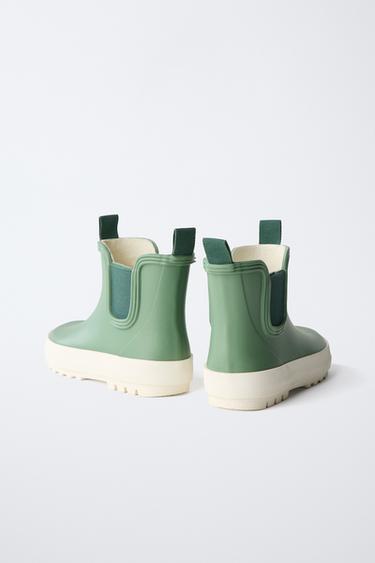 STRETCH WELLIES - Khaki Green by Zara - Image 4