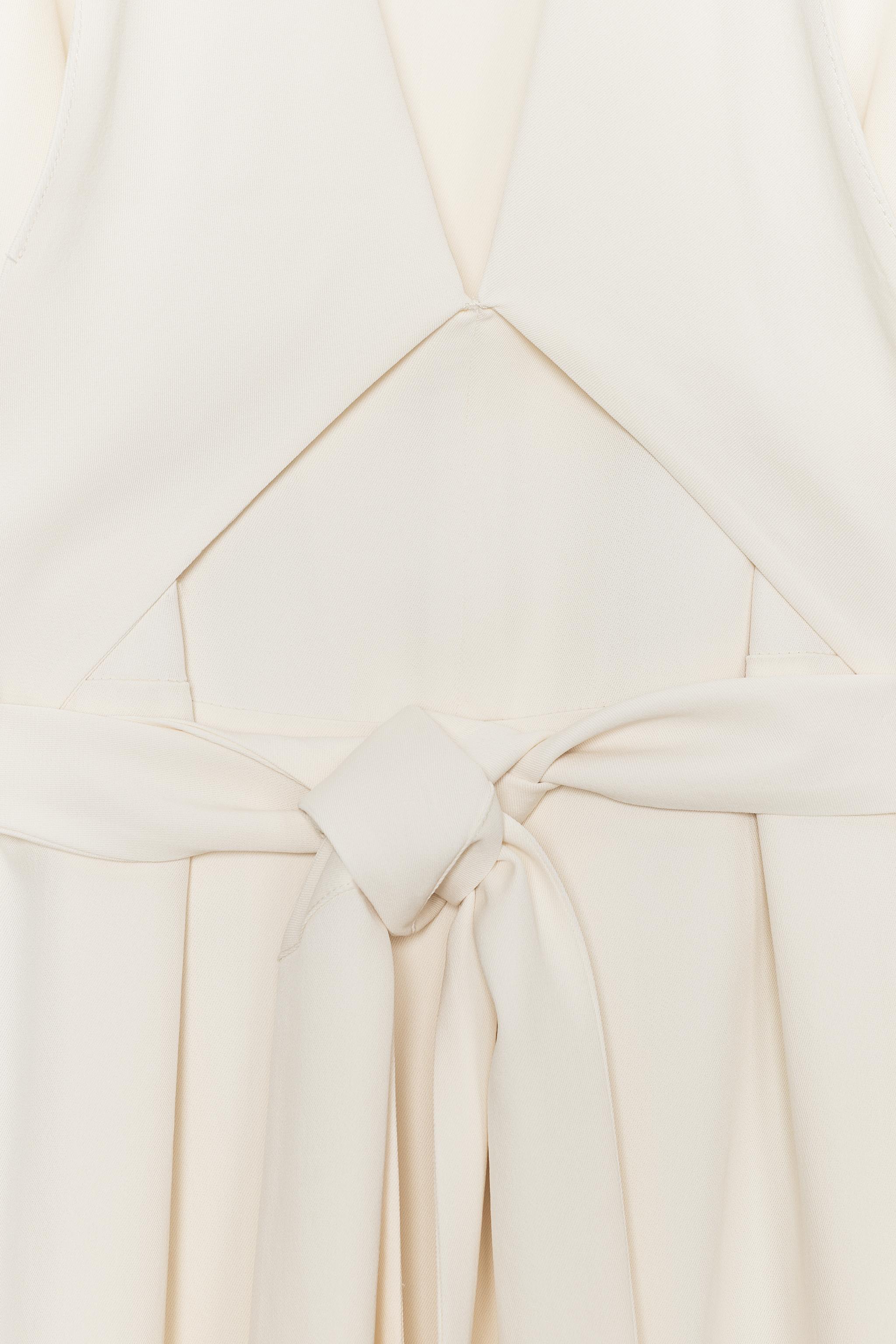 ROBE MIDI À NŒUDS ZW COLLECTION