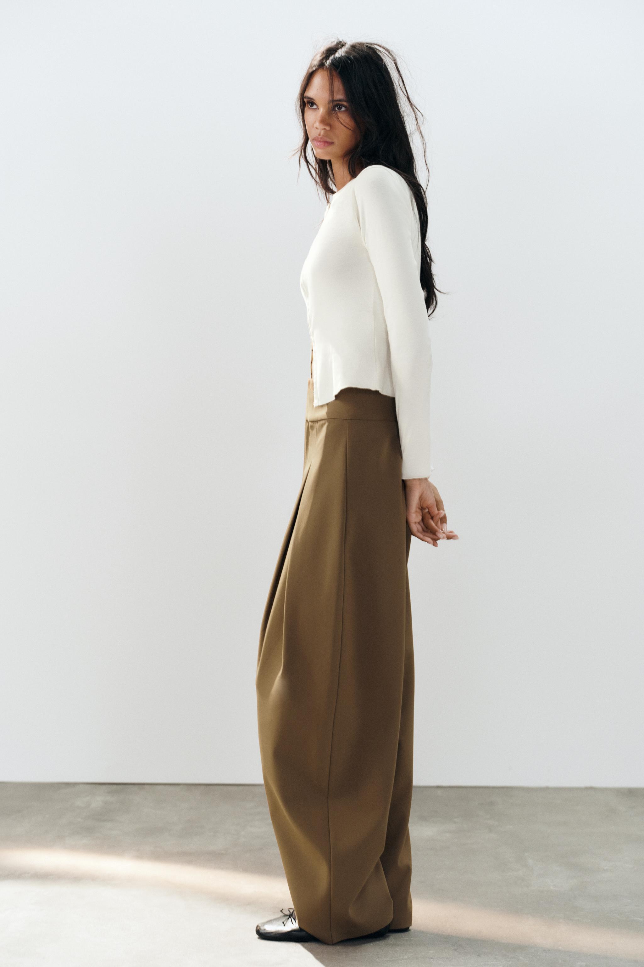PLEATED BALLOON PANTS