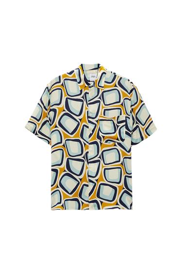CAMISA ESTAMPADO GEOMÉTRICO