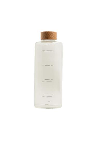 OAK BOROSILICATE BOTTLE - Transparent by Zara