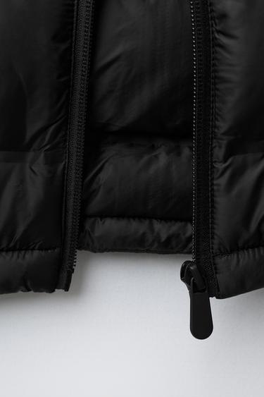 QUILTED CONTRAST JACKET - Black by Zara - Image 8