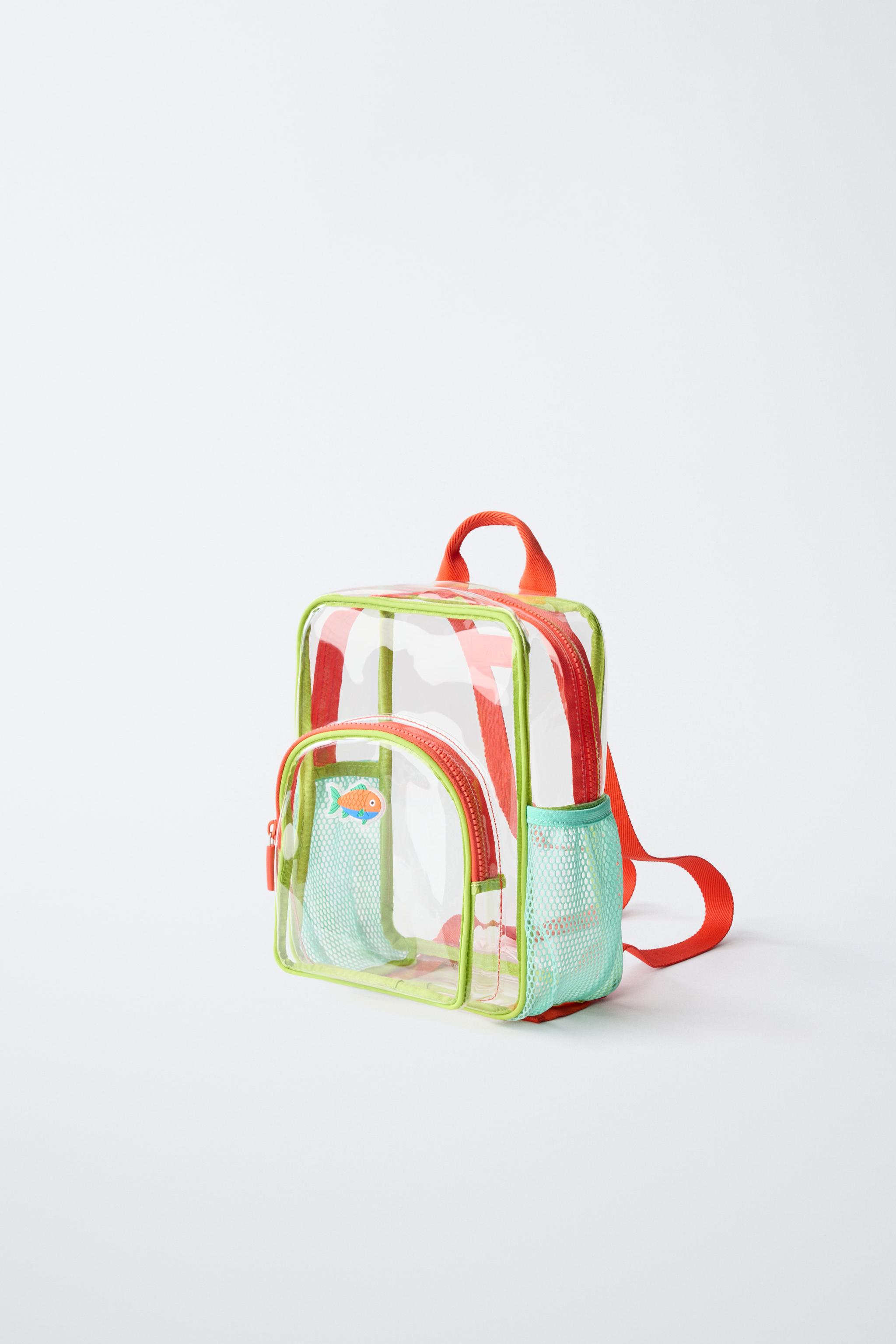 TRANSPARENT BACKPACK — Multi-color