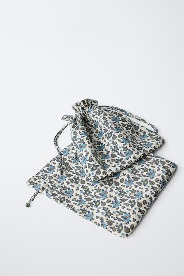 PACK OF FLORAL BAGS - Blue by Zara - Image 2