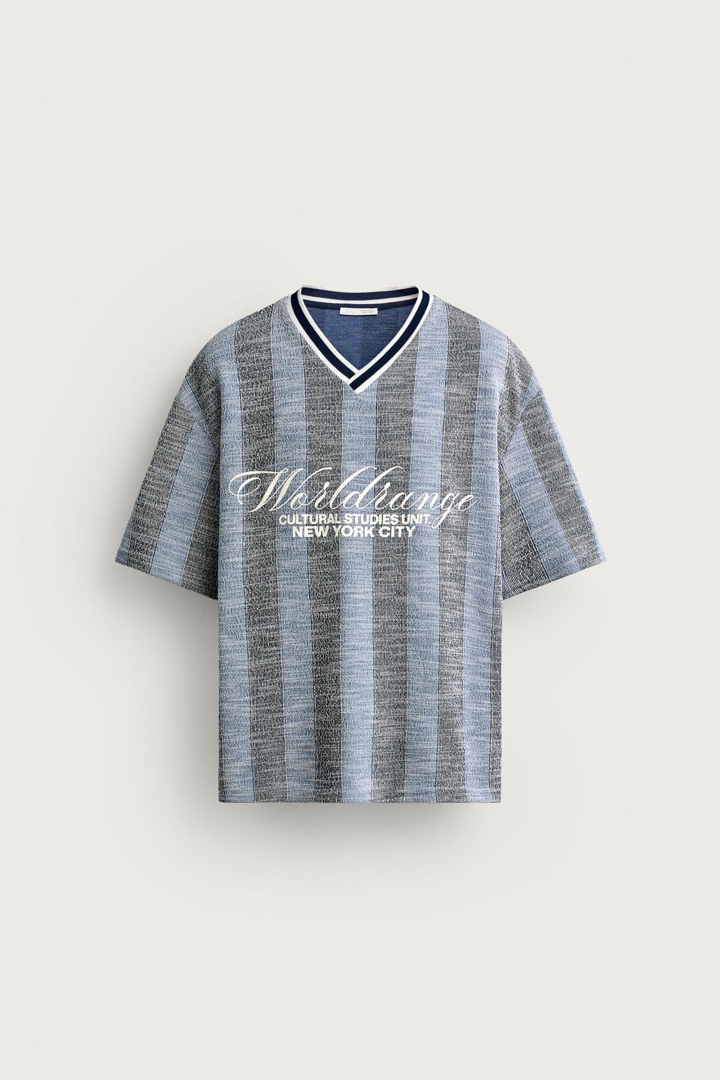 RETRO FOOTBALL JACQUARD EMBROIDERED SWEATSHIRT