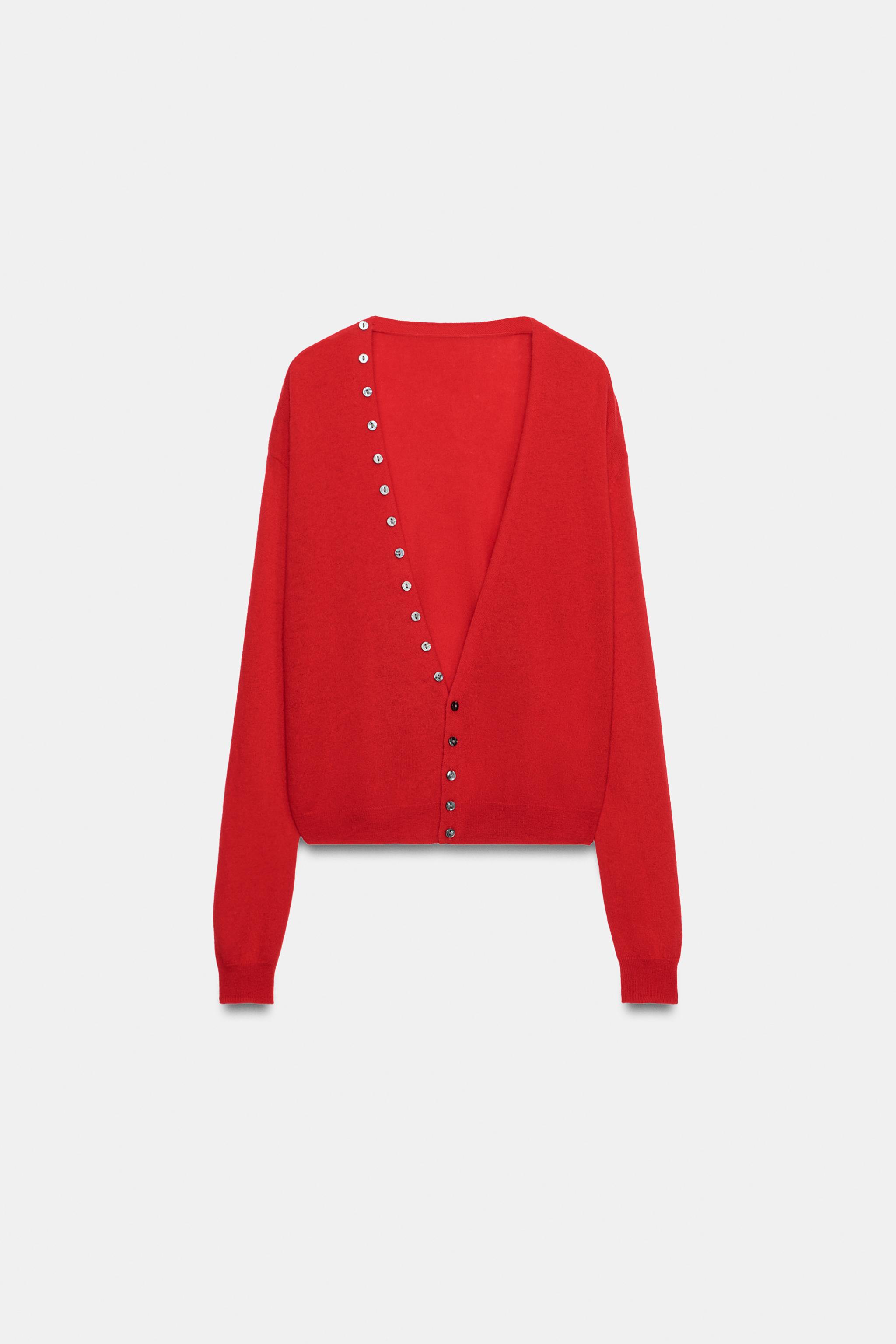 EXTRA SOFT 100% WOOL V-NECK JACKET