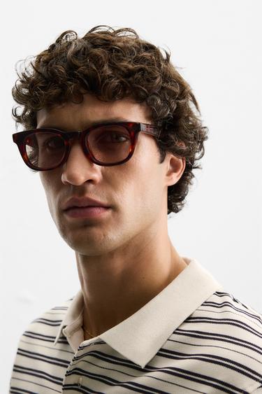STRIPED PIQUÉ POLO SHIRT - Ecru by Zara - Image 5