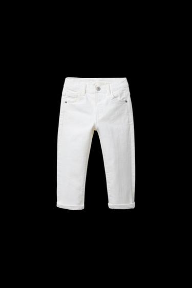 PANTALÓN SARGA REGULAR - Crudo de Zara - Imagen 0