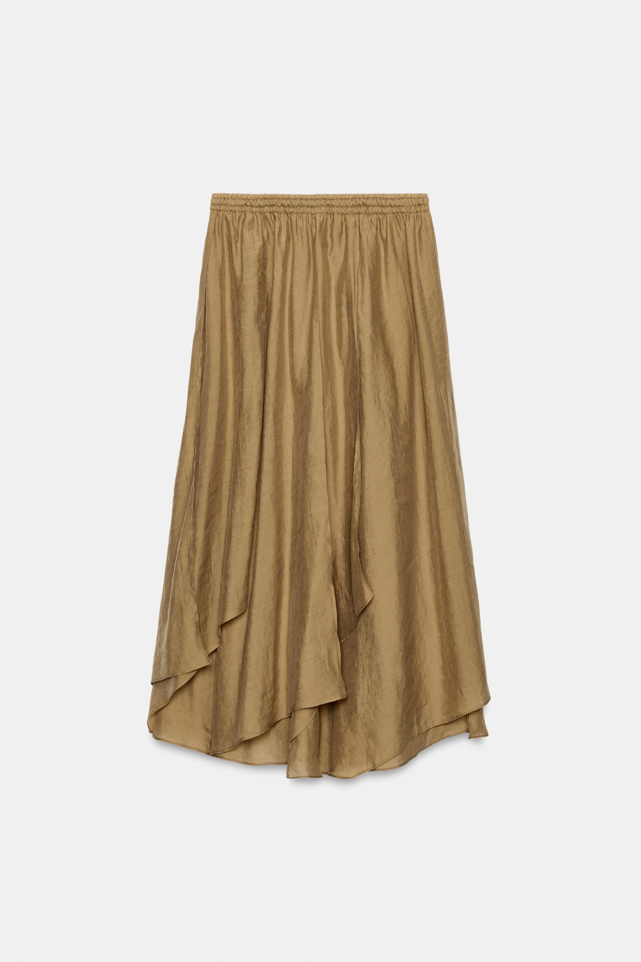 Zara ZW COLLECTION VOLANLI ETEK görsel 6