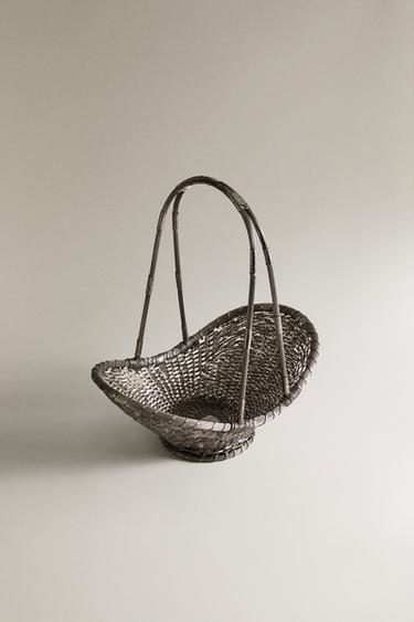 WOVEN METAL BASKET HIGH I COLIN KING - P by Zara - Image 1