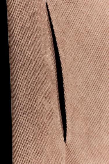 KLEID MIT STRUKTURMUSTER ZW COLLECTION - Rosa von Zara