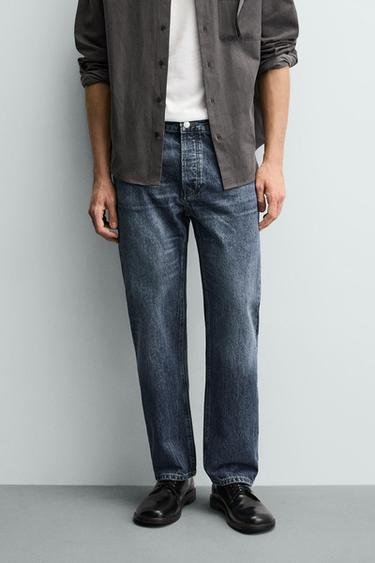 JEANS REGULAR FIT - Bleu de Zara