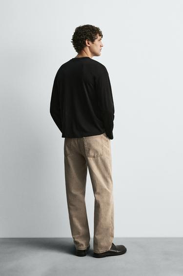 SLIM FIT STRAIGHT-LEG JEANS - Earth by Zara - Image 2