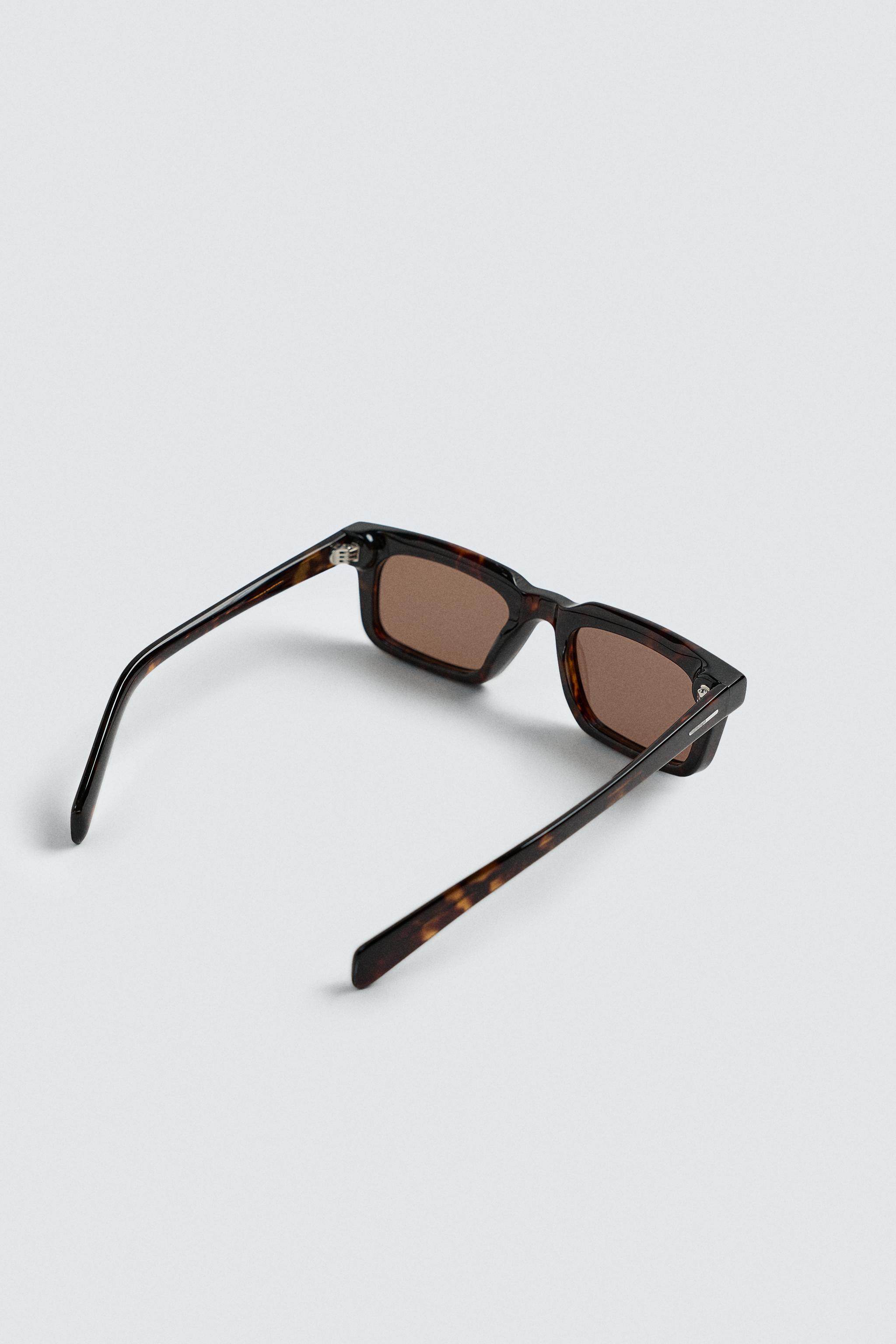 LIMITED EDITION RECTANGULAR SUNGLASSES - Tortoiseshell 