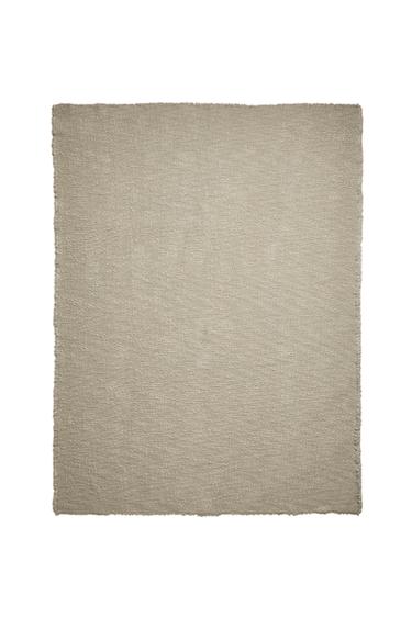 WOOL THROW X SOCIETY LIMONTA - Stone by Zara