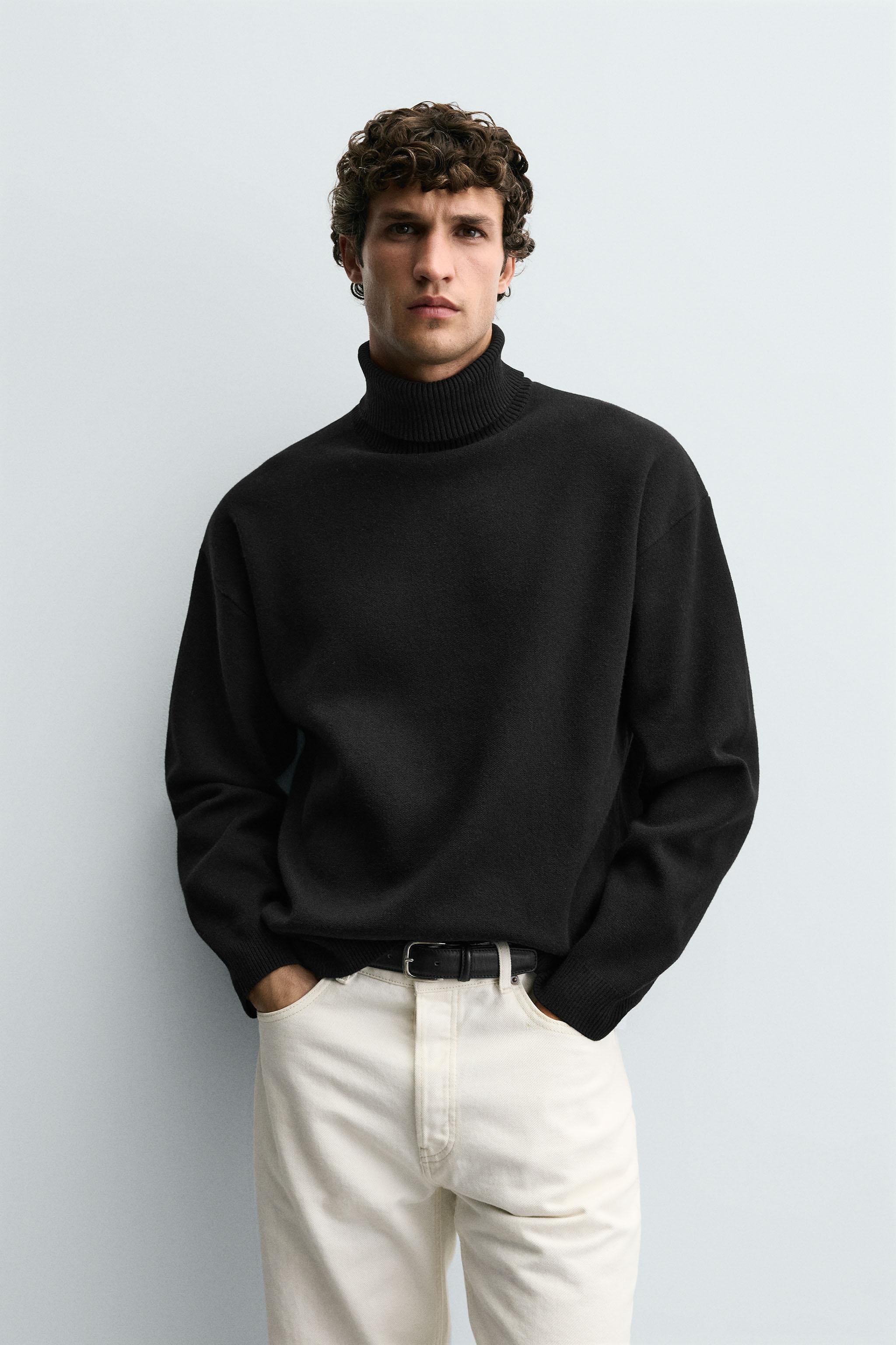 SOFT HIGH NECK SWEATER