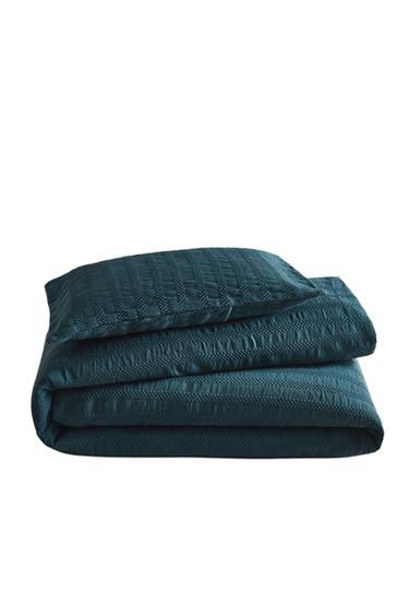 Zaras RANDIGT BARNÖVERKAST MED TEXTUR - Blå