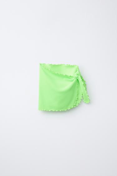 فوطة الشاطئ RIB - أصفر فلور الخاص بـ Zara