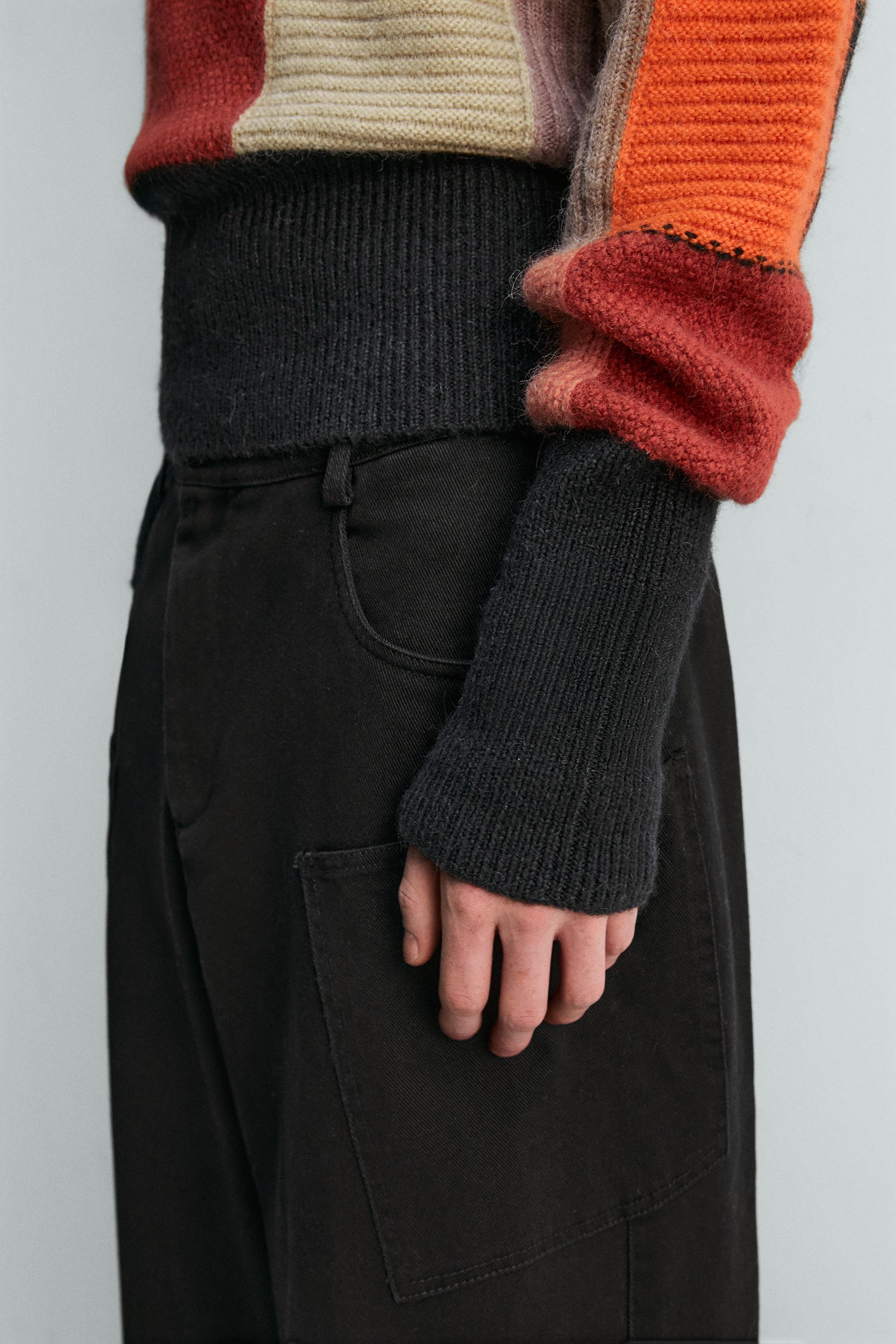 PATCHWORK JUMPER HARRY LAMBERT FOR ZARA X DISNEY