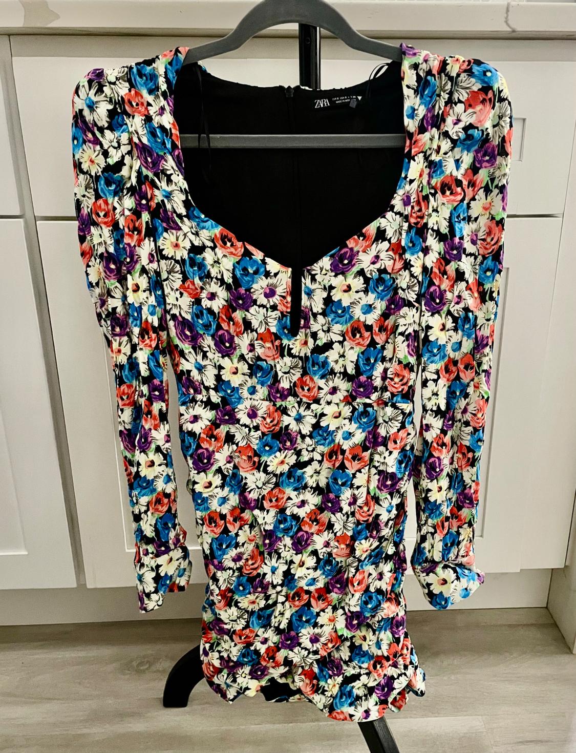 VESTIDO ESTAMPADO FLORES