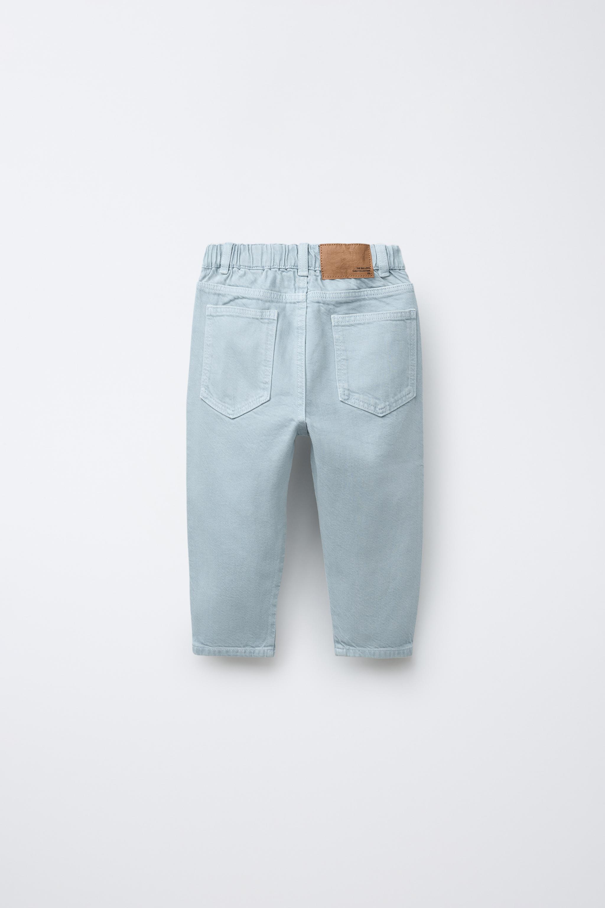 ツイル地バルーンパンツ - 濃青 | ZARA Japan / 日本