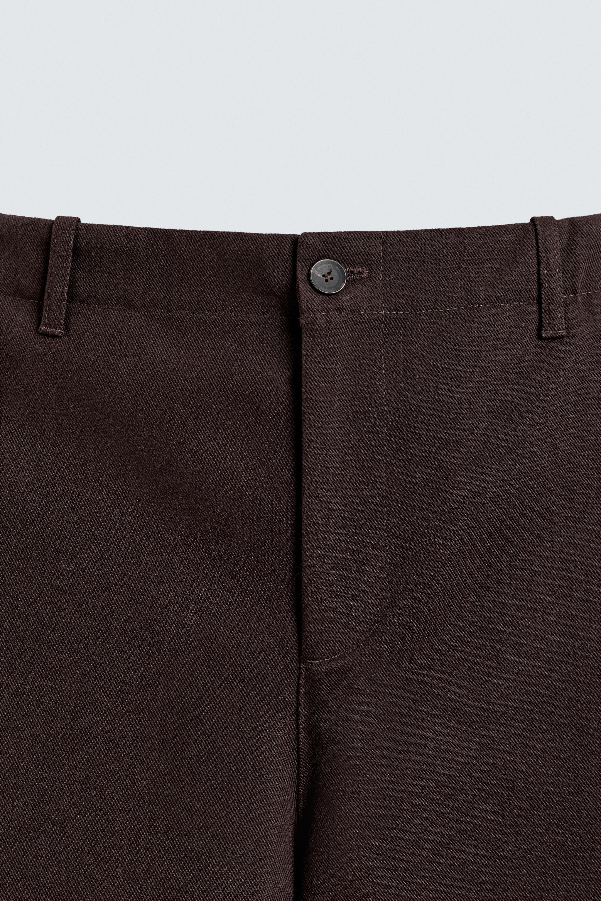 PANTALON COUPE BALLON STRUCTURÉ