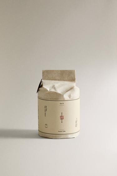 (140 G) CUIR NUIT SCENTED CANDLE - charcoal grey by Zara - Image 3