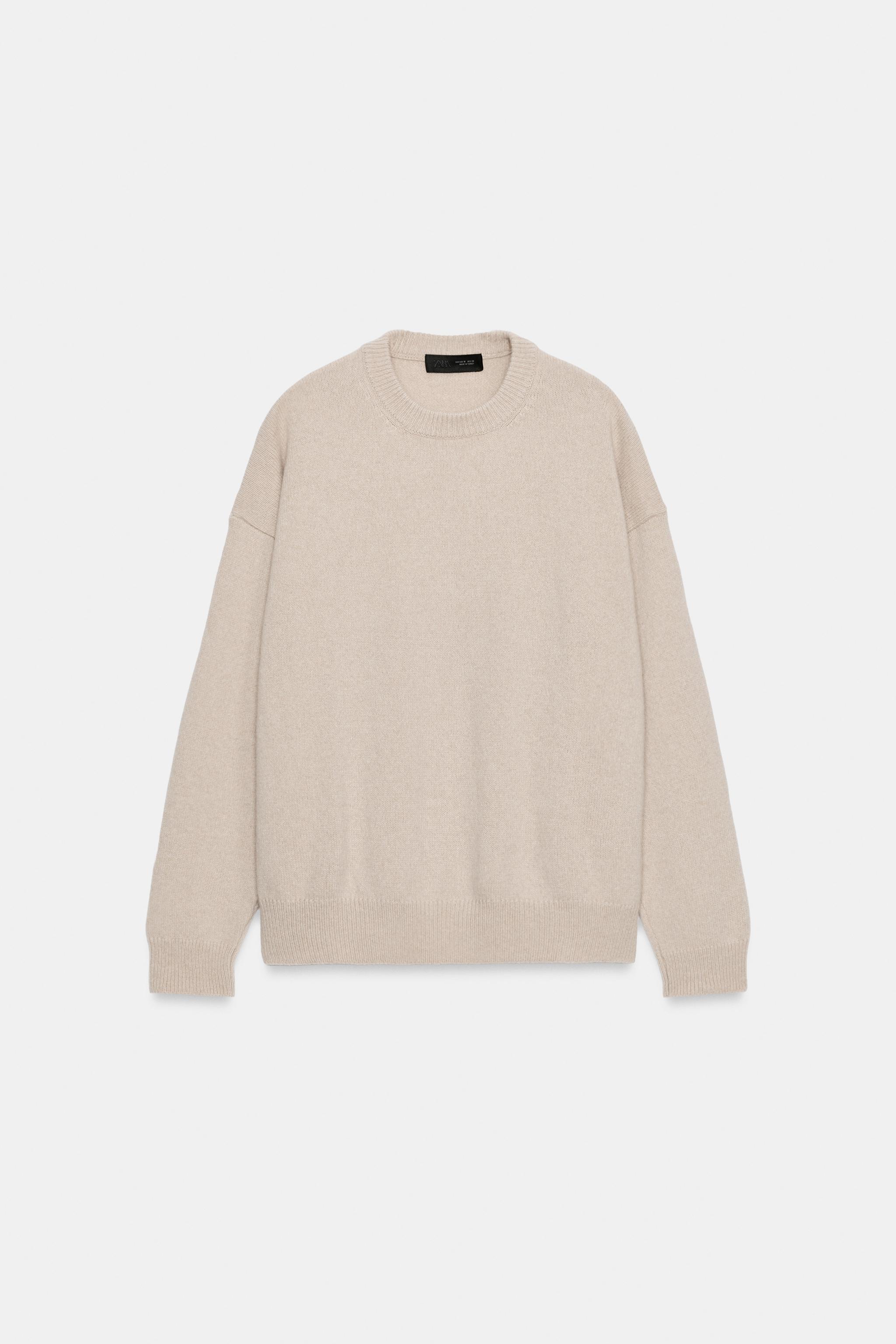 BASIC CASHMERE AND WOOL SWEATER