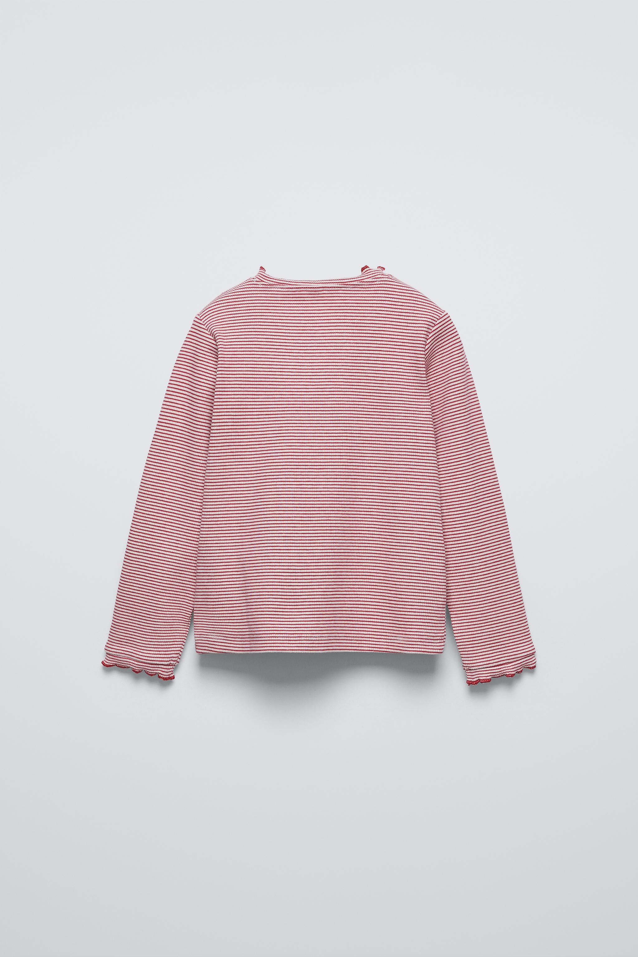 新品T-MAC ローズ・ストライプ柄リブハイネックシャツ M 2025春夏 La boutique BonBon｜【ベストセラー・miki監修カラーあり