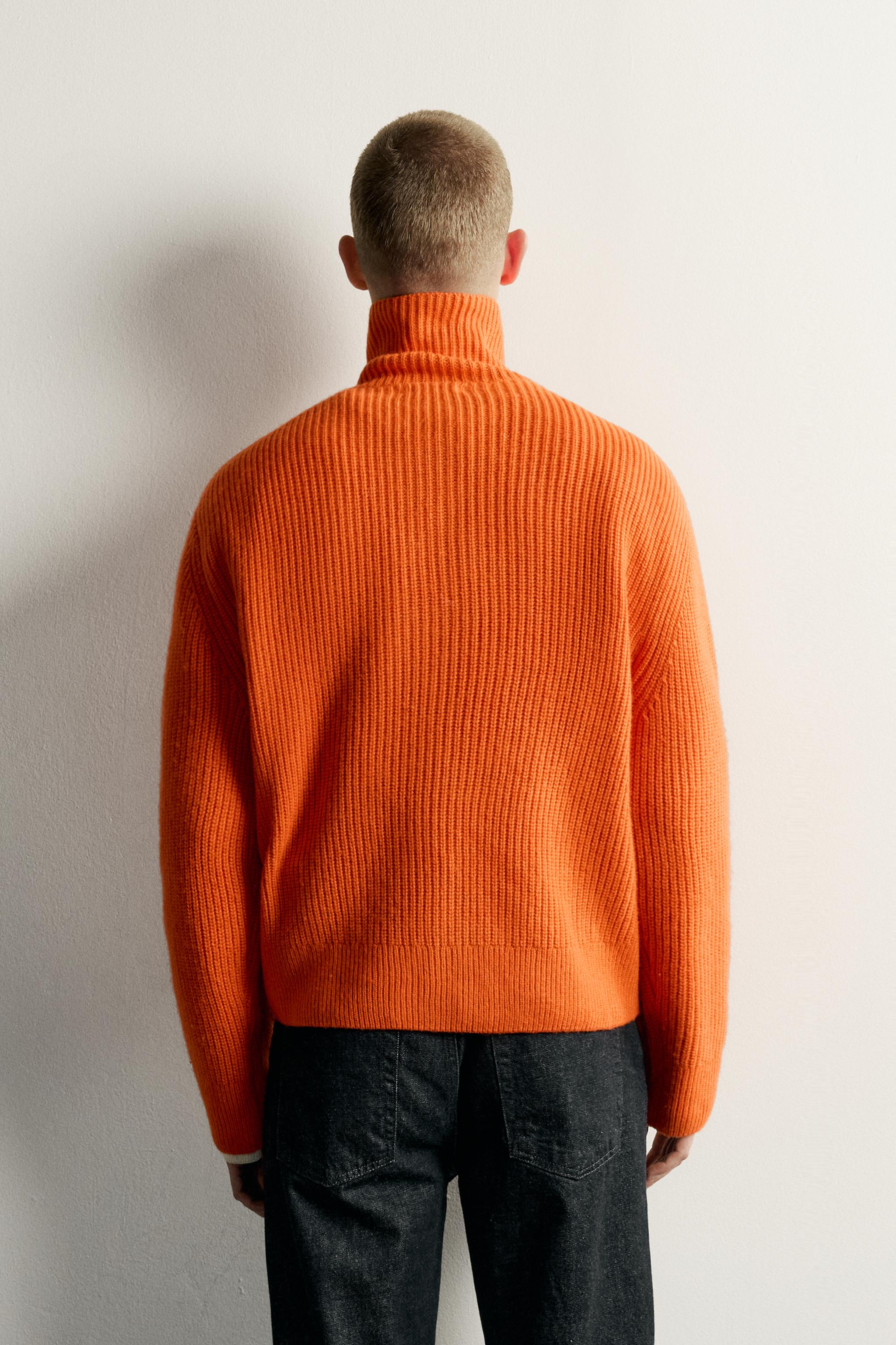 PULL COUPE DÉCONTRACTÉE COL ZIPPÉ