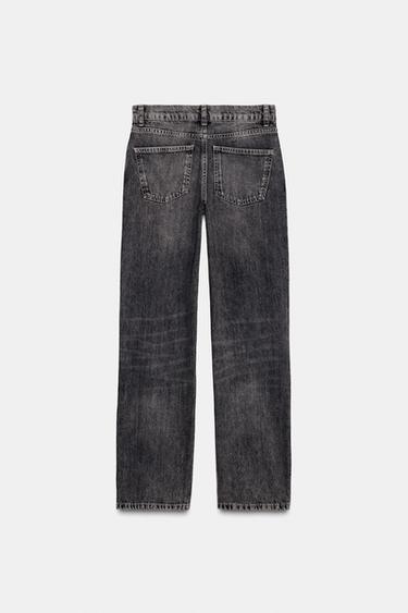 JEAN ZW COLLECTION DROIT TAILLE HAUTE - Gris de Zara - Image 5