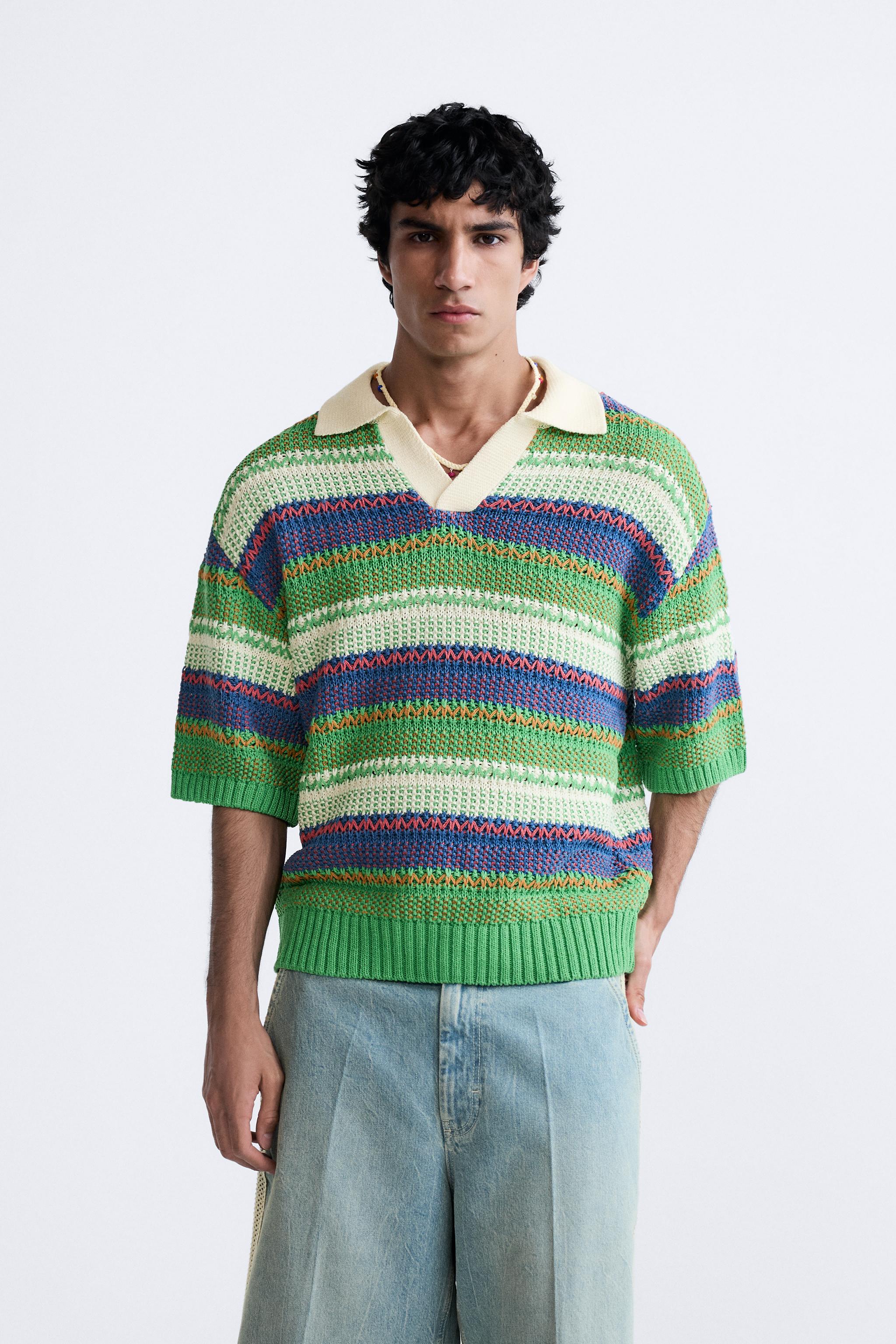 STRIPED KNIT POLO LIMITED EDITION