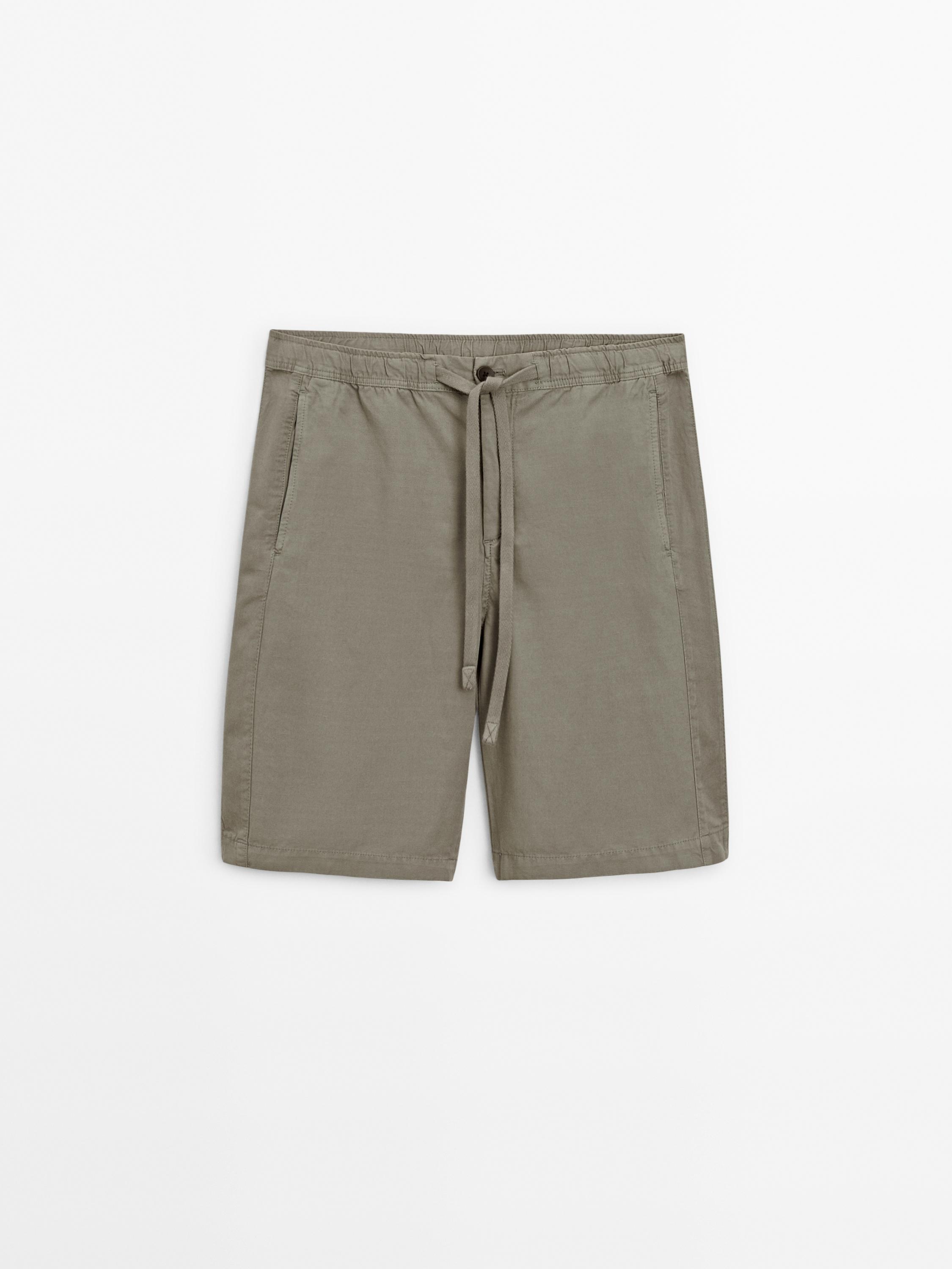 Lardini cotton bermuda shorts - Neutrals