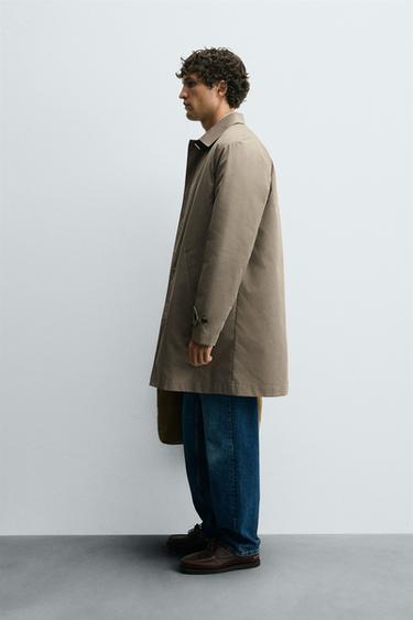 TRENCH COAT WITH DETACHABLE LINING - Beige by Zara - Image 3