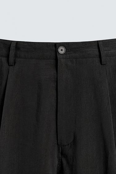 PANTALON FLUIDE DE COSTUME - Noir de Zara - Image 7