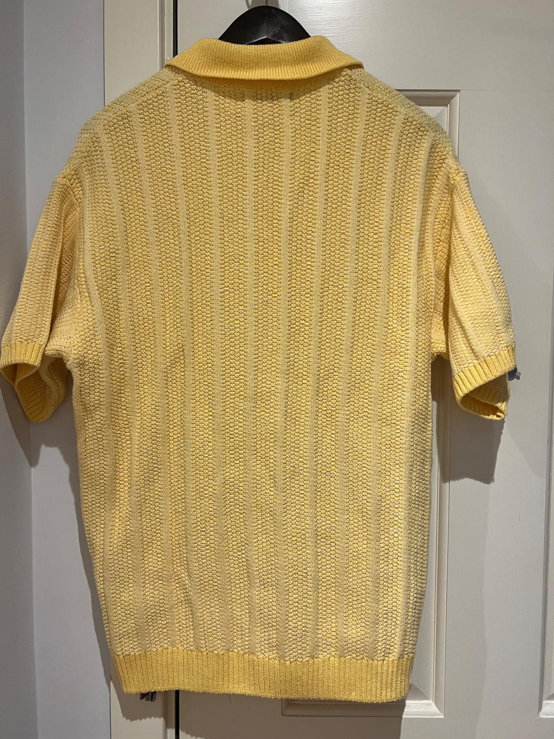 CROCHET KNIT POLO SHIRT - Image 3