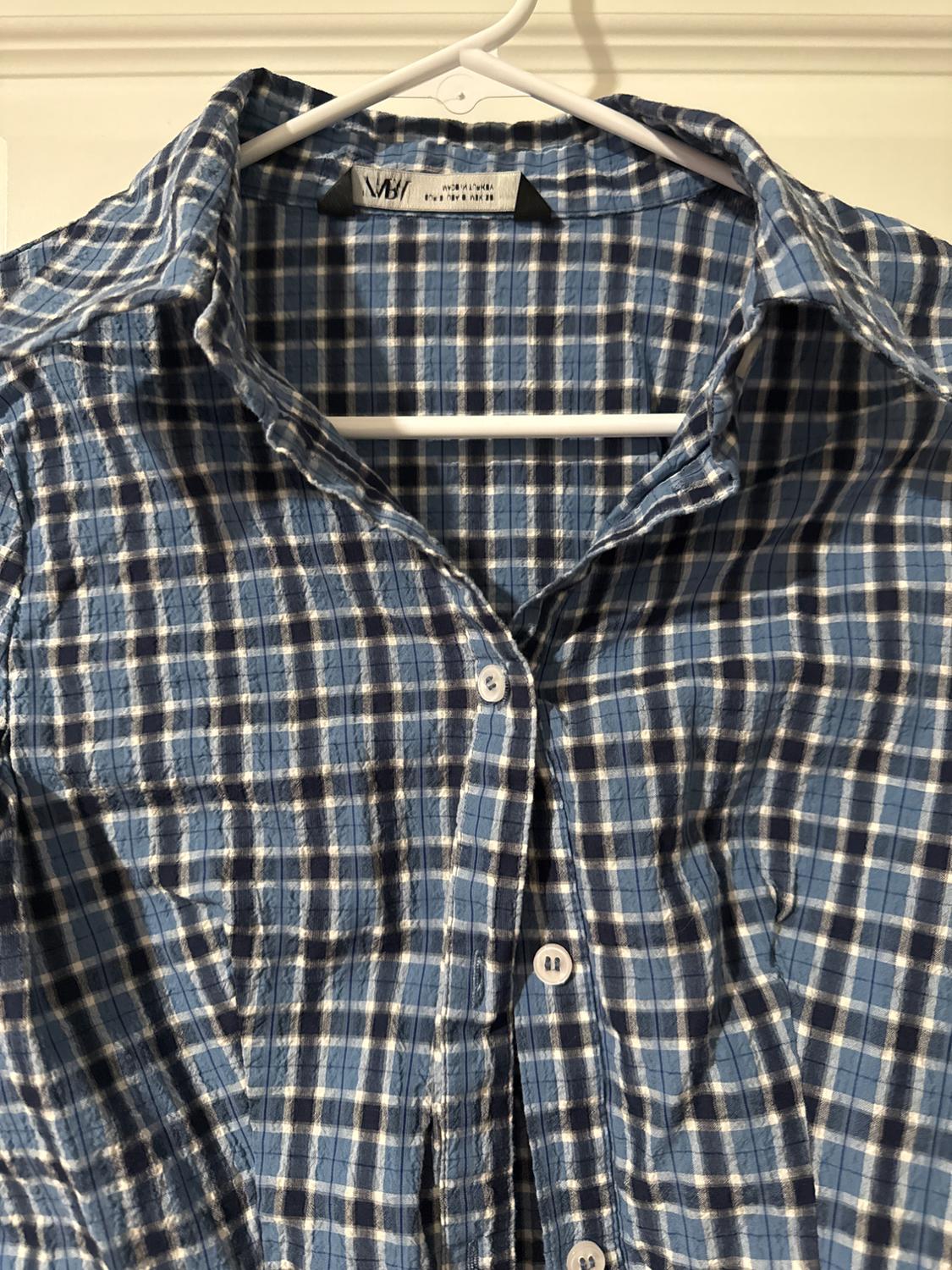 FITTED PLAID SHIRT - Image 2