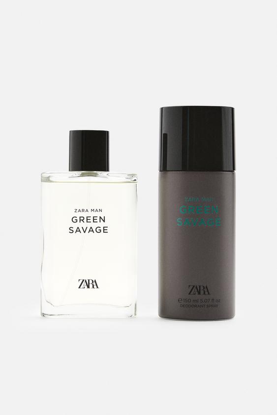 zara zara man green savage woda toaletowa 90 ml   zestaw