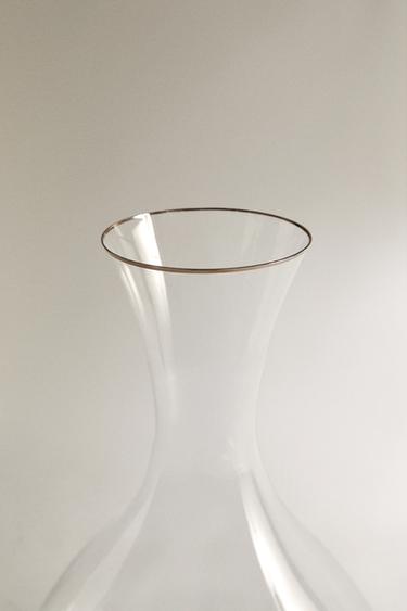SILVER RIM CRYSTALLINE BOTTLE - Silver by Zara - Image 2