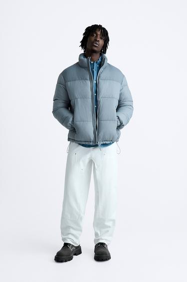 ТКАНЕВЫЕ БОТИНКИ СО ШНУРОВКОЙ — Черный от Zara — изображение 0