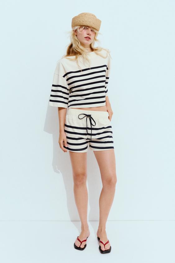 SHORTS RAYAS - rayas de Zara - Imagen 0
