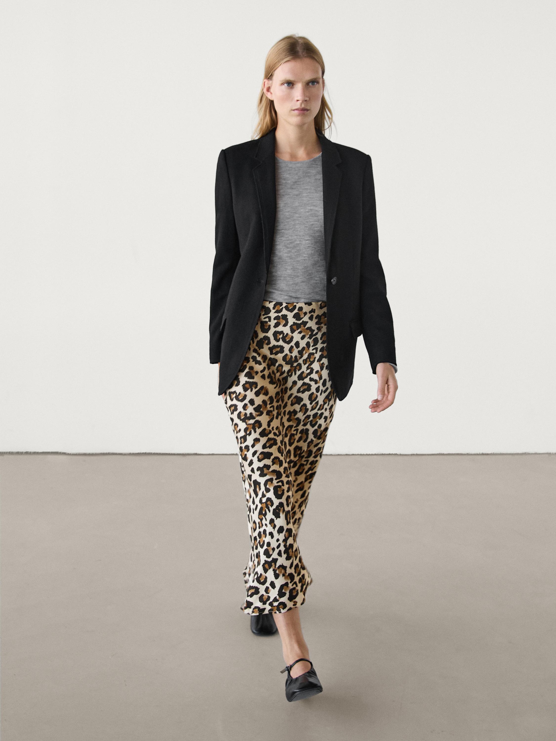 Animal print skirt 5x7 hotsell