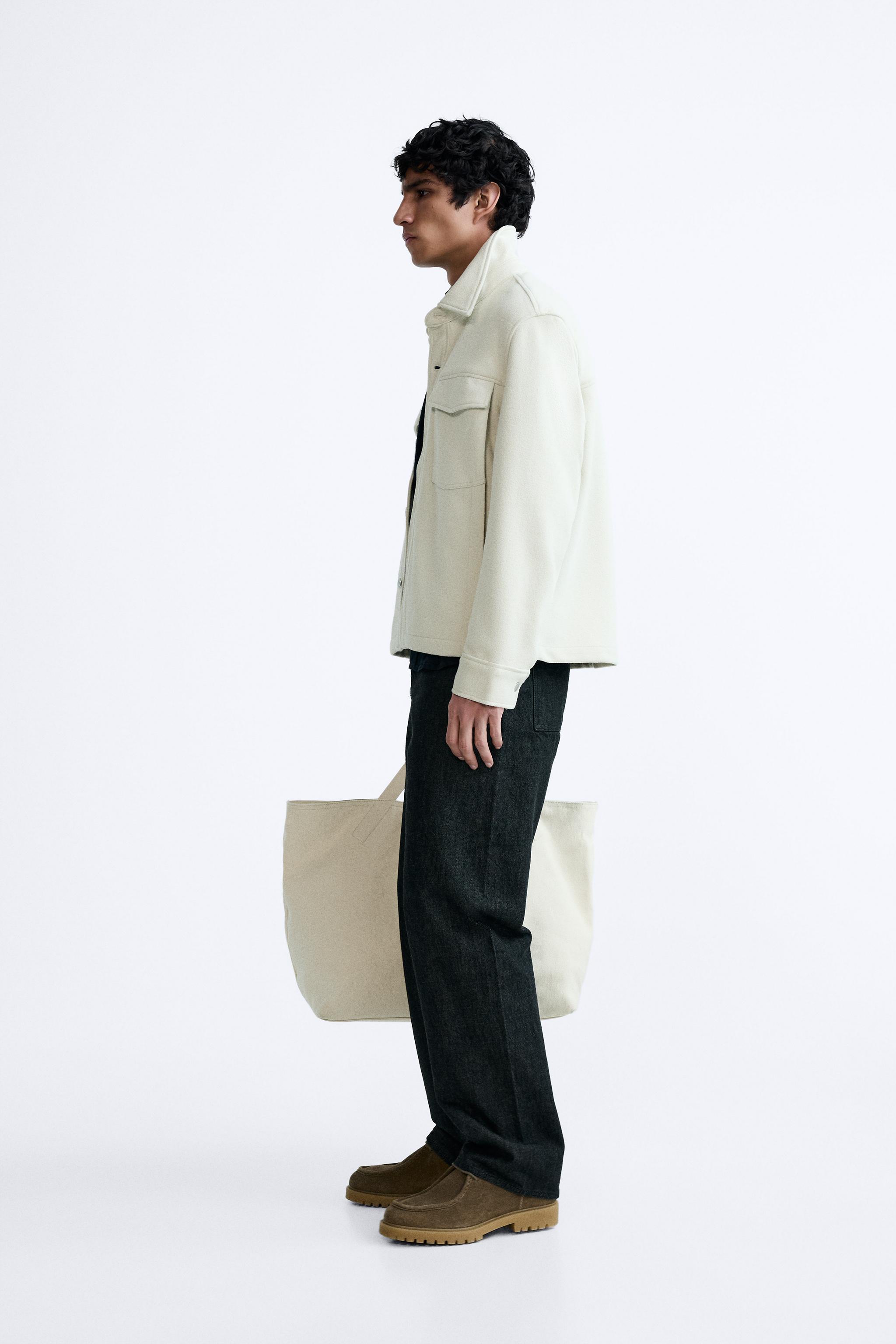 TEXTURED JACKET - Ecru | ZARA United States