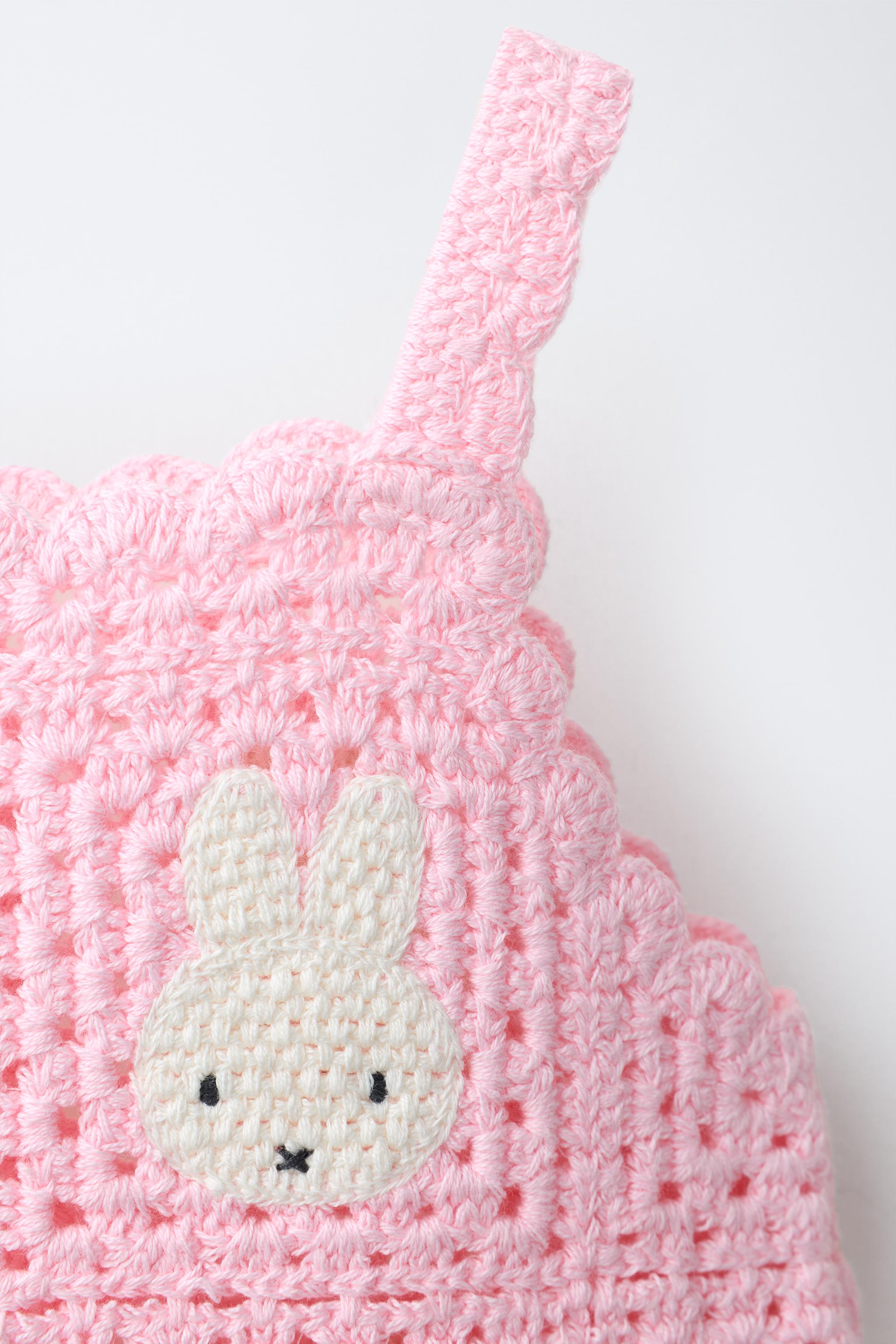 Детские платья Zara MIFFY™ MERCIS BV © CROCHET KNIT DRESS — фото 3