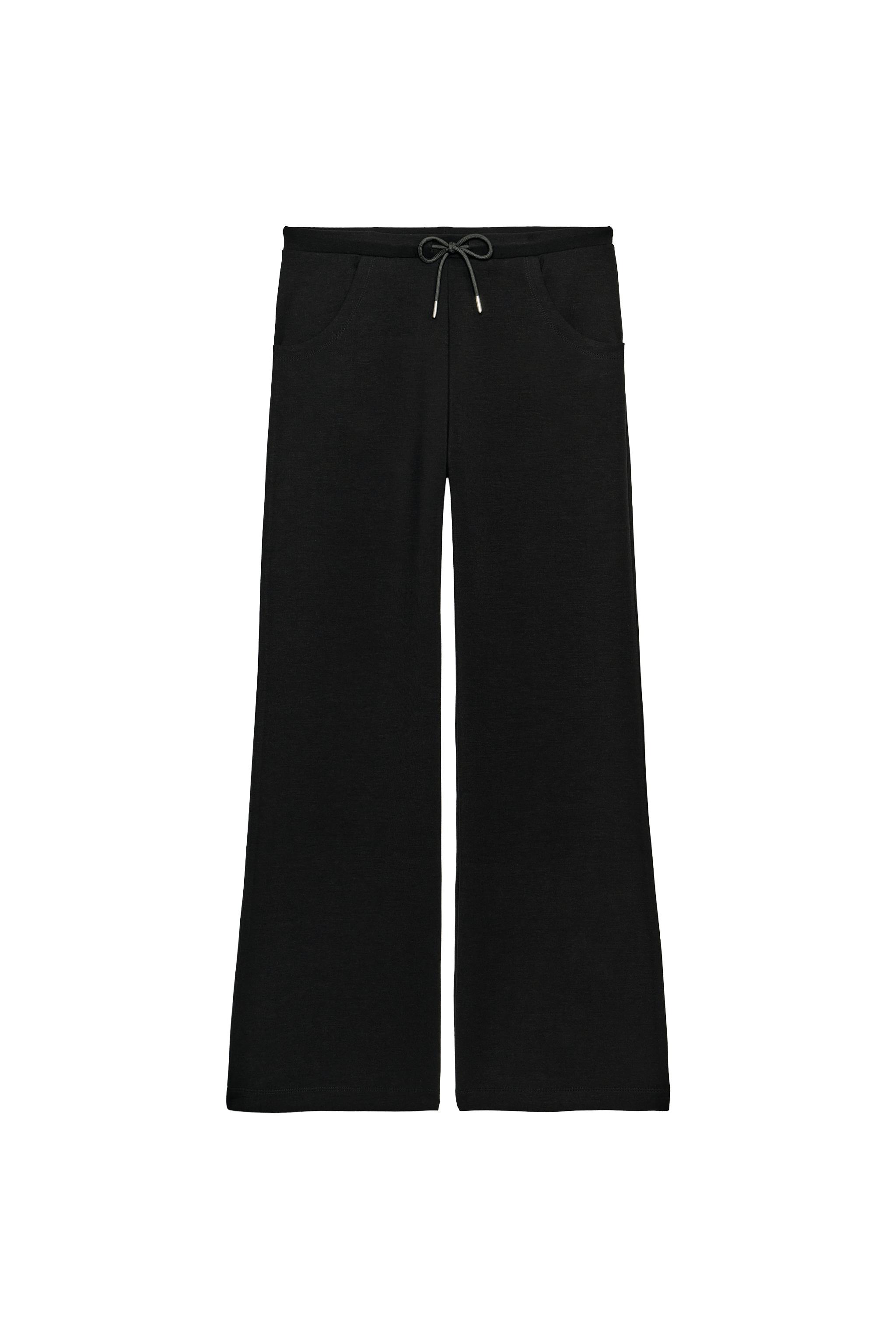 INTERLOCK FLARED PANTS