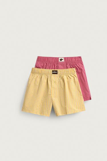 PUKAS SURF X ZARA 2-PACK POPLIN BOXERS - various by Zara
