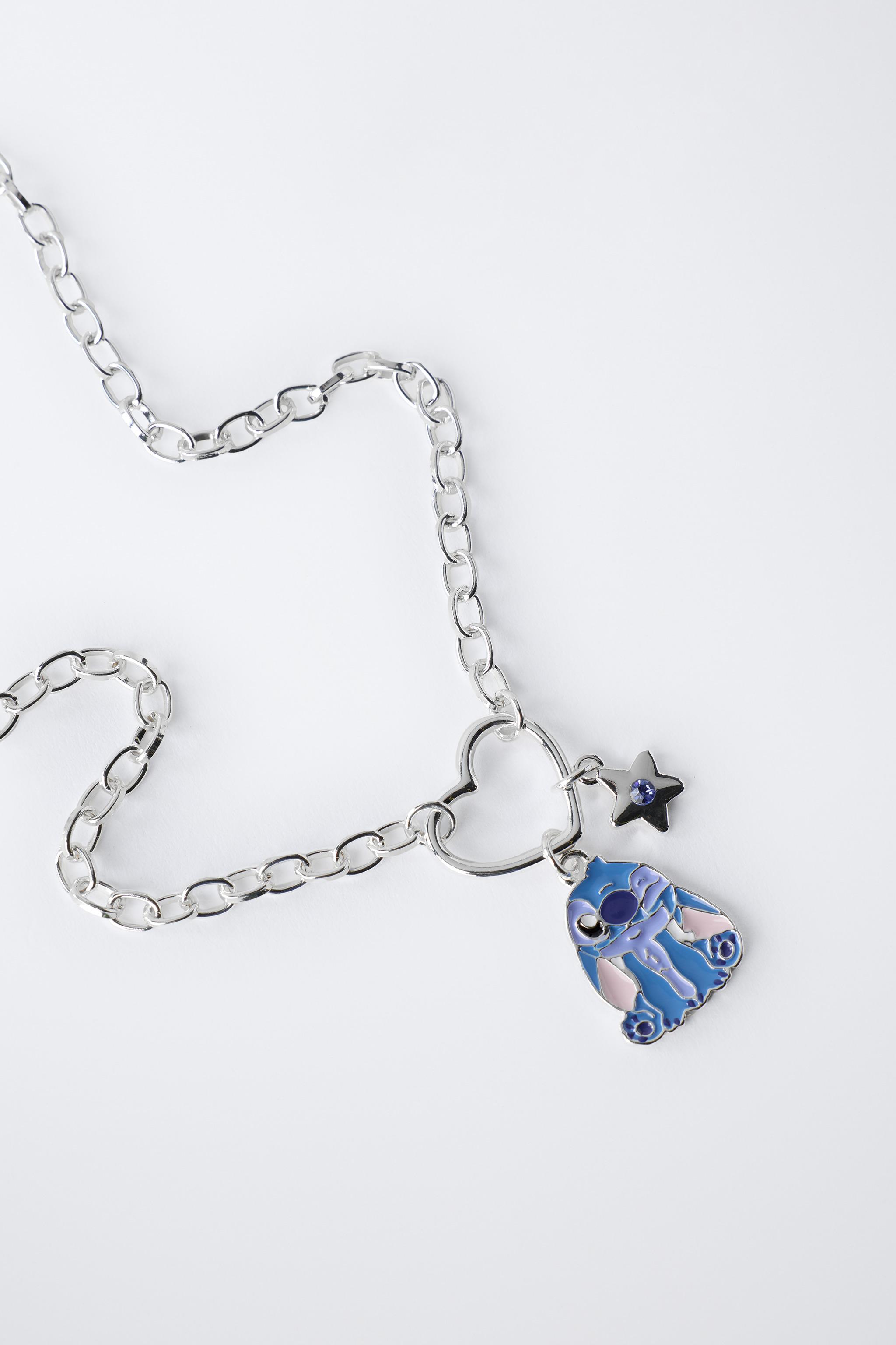 LILO & STITCH © DISNEY CHAIN NECKLACE - Silver | ZARA United States