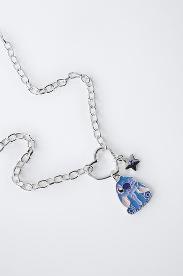 Zara LILO & STITCH © DISNEY CHAIN NECKLACE - Silver